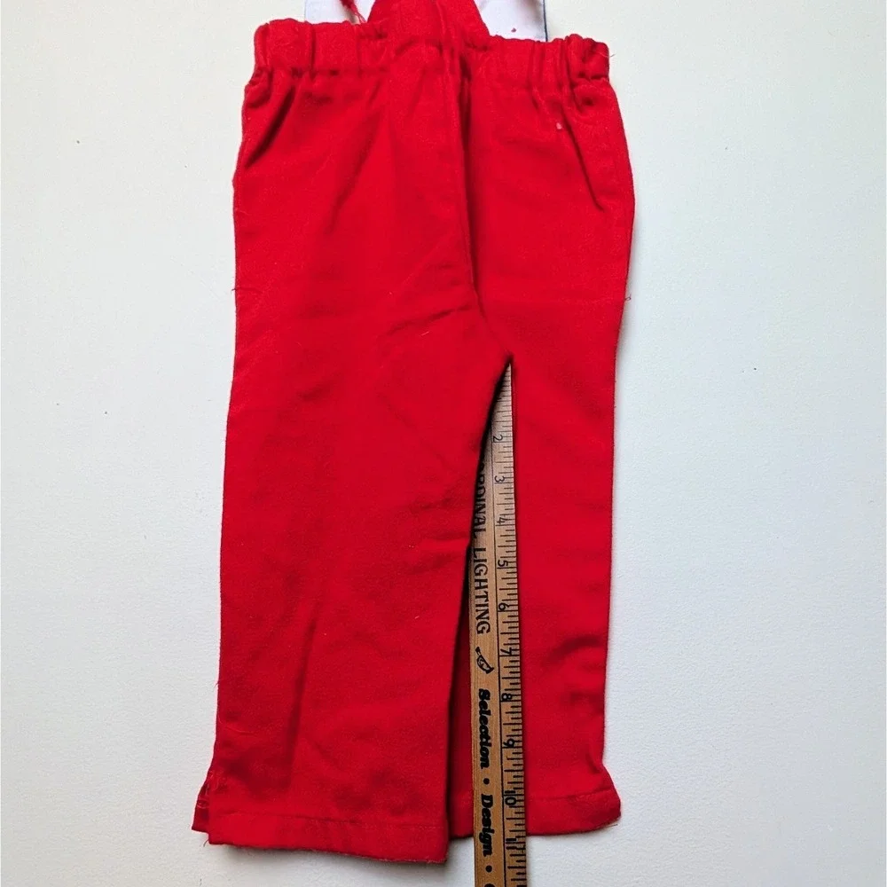 Vintage Health-Tex Sailboat Applique Nautical‎ Sailor Overalls 80s Toddler 2T